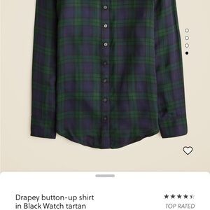 Women's Black Watch Tartan Shirt